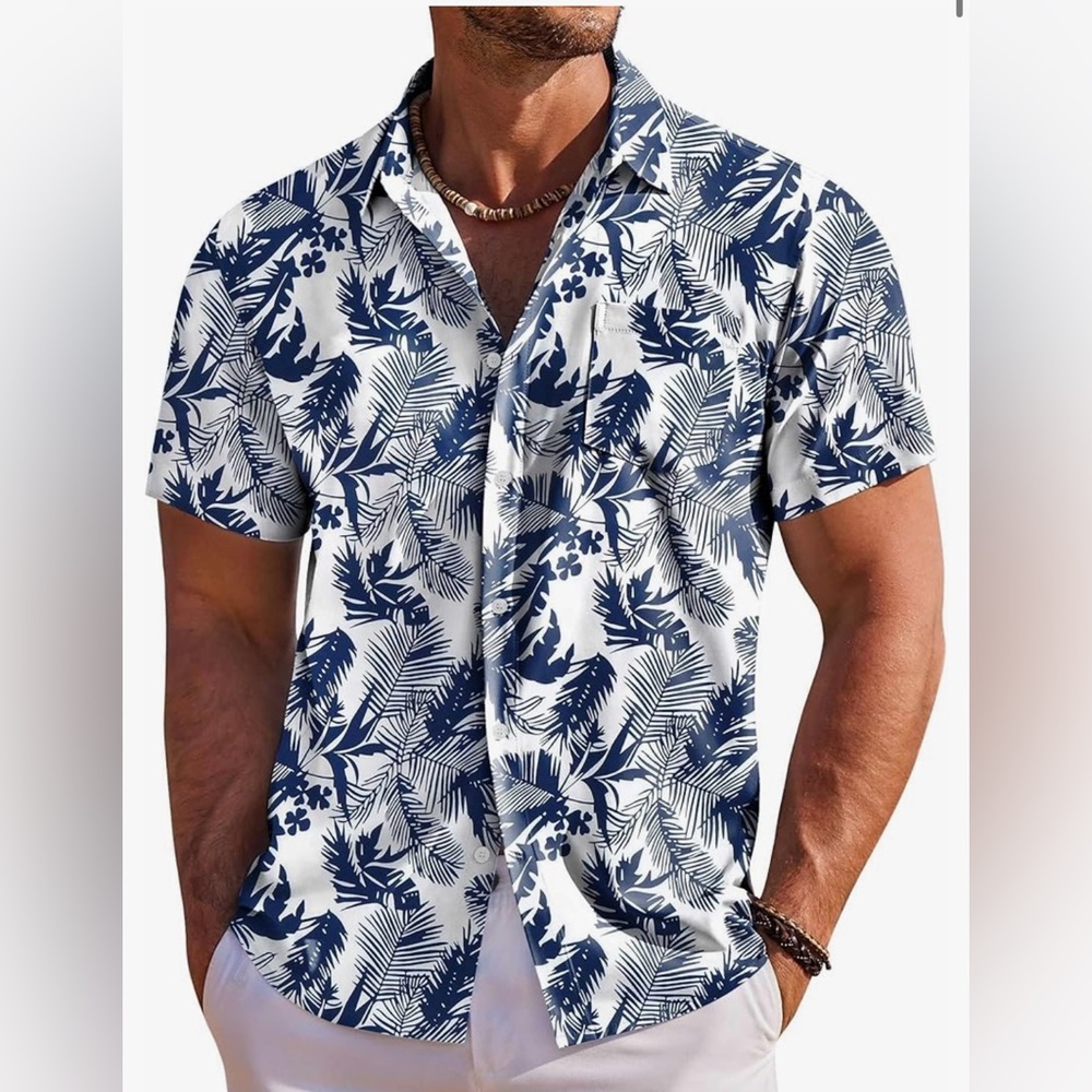 Men’s Tropical Vacation Flannel